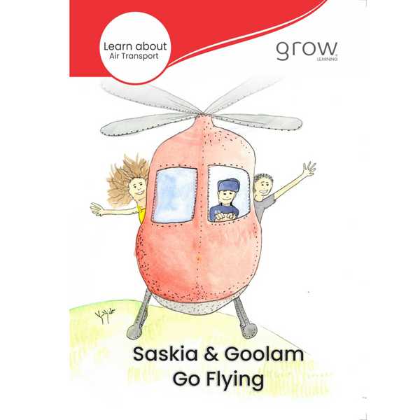 Saskia and Goolam Go Flying